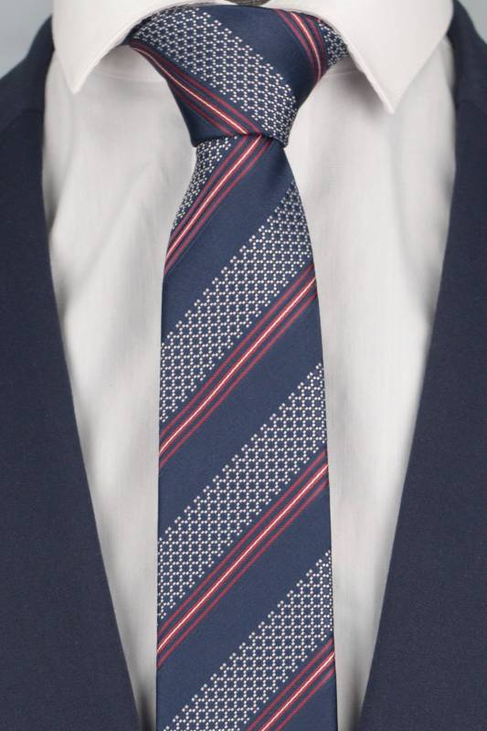 Галстук с платком 0573