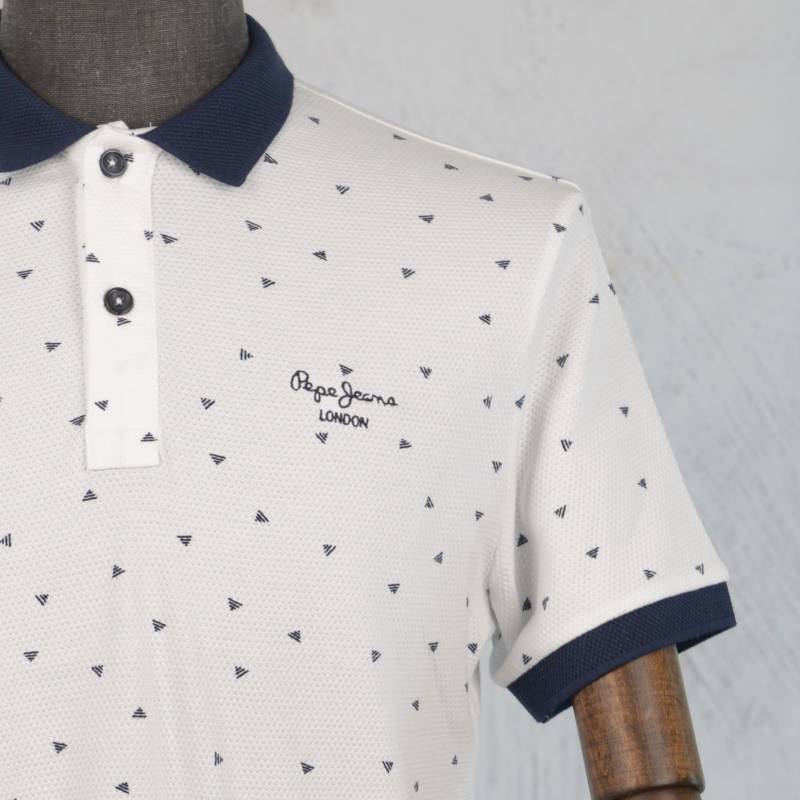 Поло мужское Pepe Jeans 2070WHITE