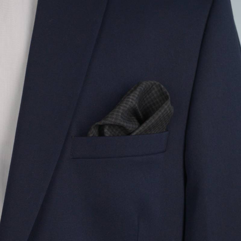 Бабочка мужская с платком 0141