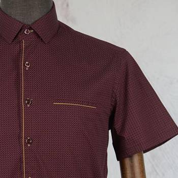 Рубашка мужская Grossir GR0006 к/р