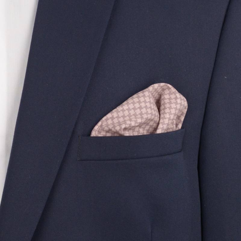 Бабочка мужская с платком 0133