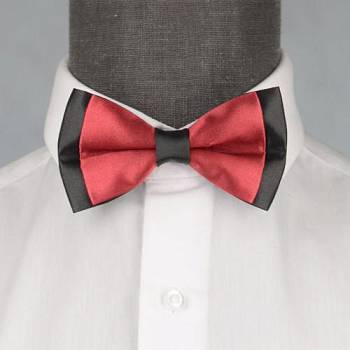 Бабочка мужская с платком 0198