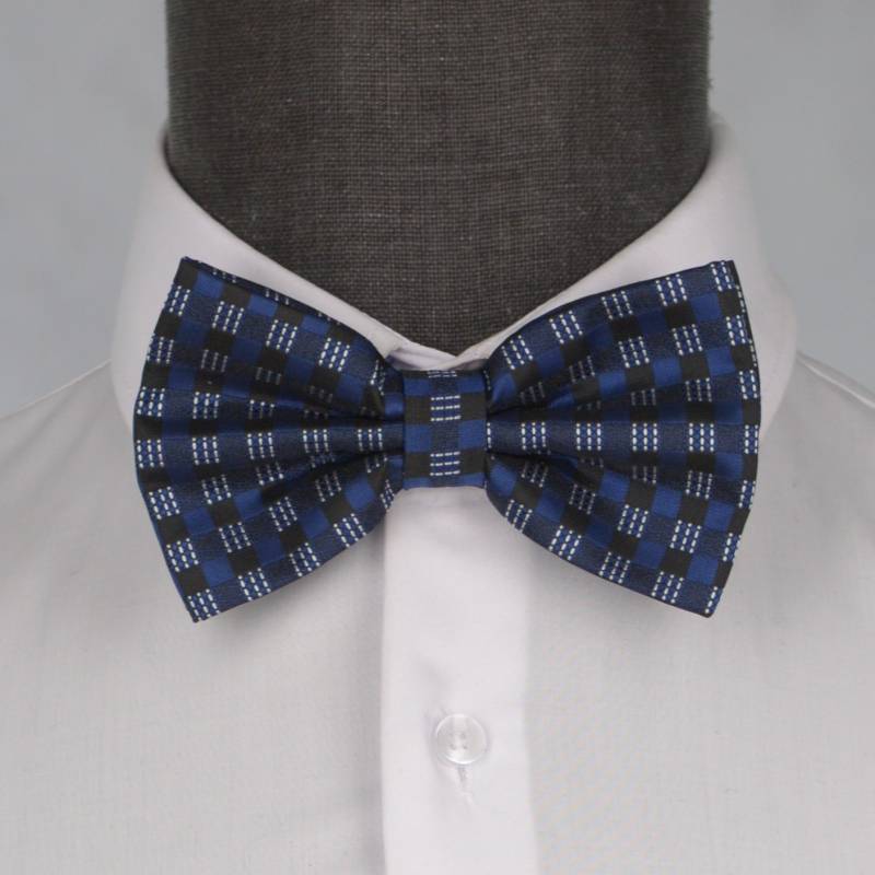 Бабочка мужская с платком 0032